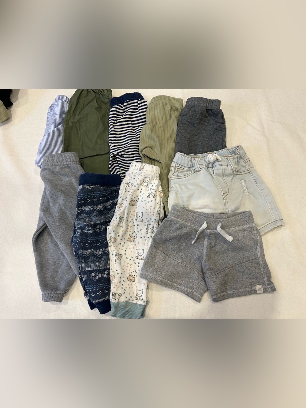 10 baby boy pant bundle